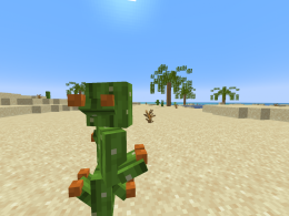 Nopal Cactus and Palm Tree!