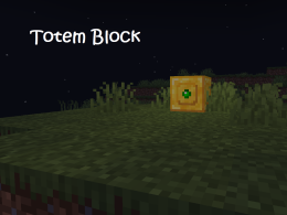 Totem Block glow in dark places