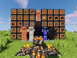 Adds Tools, Materials, Armors, New Craft Station.