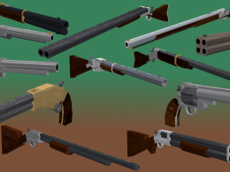 The 3D update Guns. 1.19.2 onward.