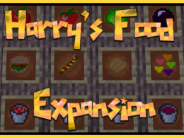 This mod adds hundreds of new foods, blocks and items!