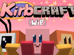 the pink puff gets cubed in KirbCraft!