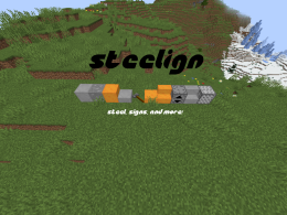 Blocks in Steelign V1.0.0 along with Steelign logo