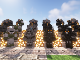 The Main Armors and two modded versions