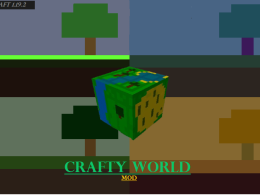 Crafty World Mod