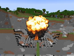 The Explosion (Mushroom Cloud is actualy what it looks like!)