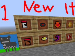 11 new items were added 3 of which have crafting recipes 