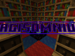 Magusomnium Title (background is an Enchanter's Library)