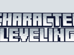 character leveling logo