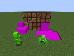 all items, blocks and mobs