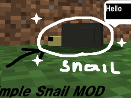 This mod adds snails and their items.