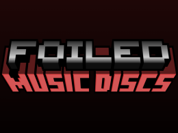 Foiled Music Discs - Logo