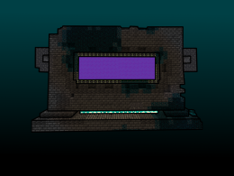 Deep Dark Nether Portal Logo