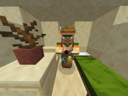 villager offering Iron Horse Armor