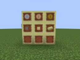 3 types of coins: iron, copper, gold. Pyrite: ore, block and ingot