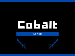 Cobalt Expansion