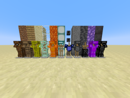 Selection of armors