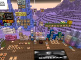 Display of all oxaze items and blocks