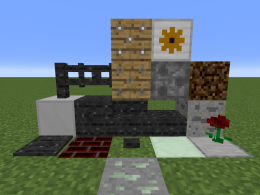 A picture of some items in the mod.