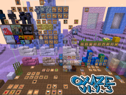 Display of all oxaze items and blocks as of 1.9.3