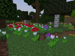 A section from the Flower Forest