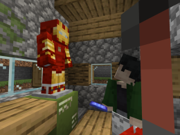 With the use of the Armor Modification Block you can upgrade your Iron Man Suit from Mk. 1 -> Mk. 9