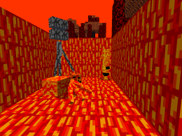 New mobs! Inferno Crawler, Living Statue, Burning Mech!