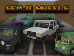 Semji Wheels- A new high quality vehicle mod in 1.21.1