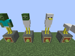 4 types of zombie chicken mutants