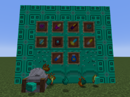 Title of Solar Combatant mod, with Malachite a new mineral