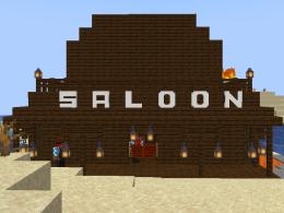 Saloon in front