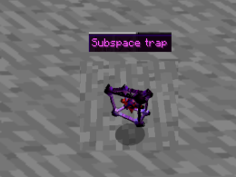Subspace trap