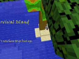 Survival Island -- There's nowhere to go but up.