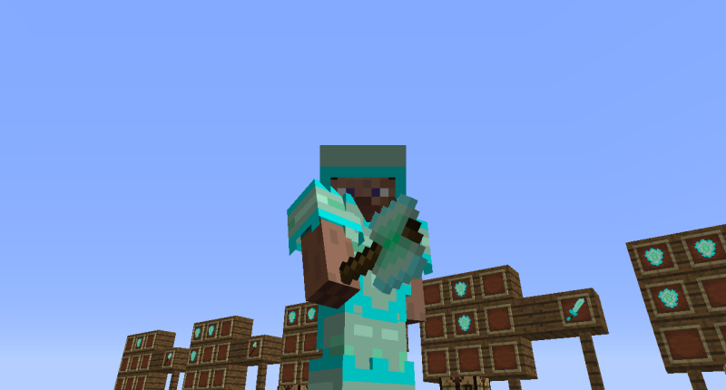 Some nice armor! (This armor is called: SupGreen Armor)