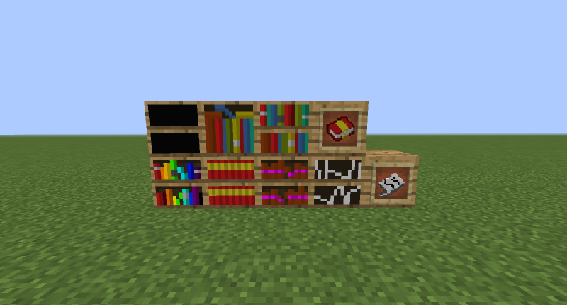 More Bookshelfs Mod