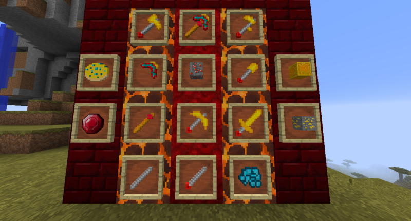 Here are all the items in the mod!