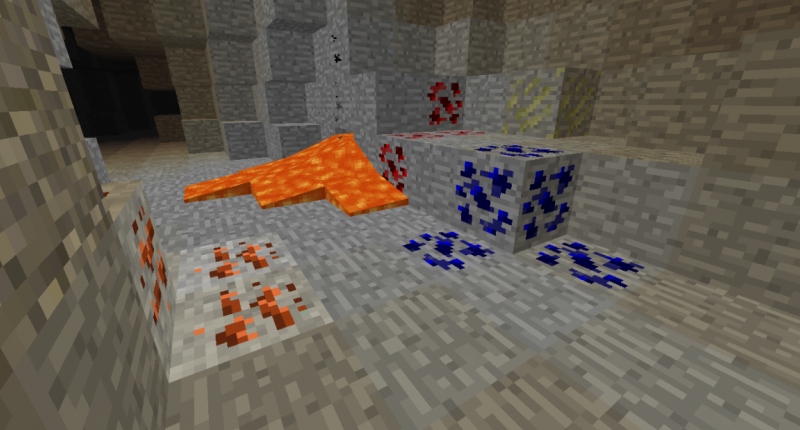 Some of the new ores. Some other-worldly ones must be crafted/forged.