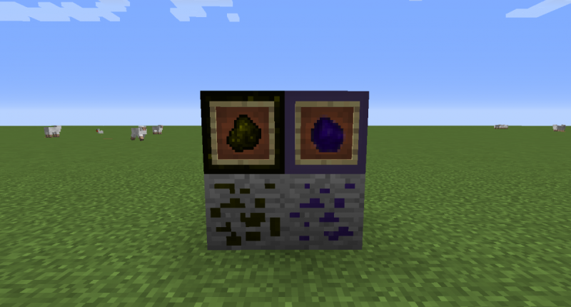 New Blocks,Ores and Materials