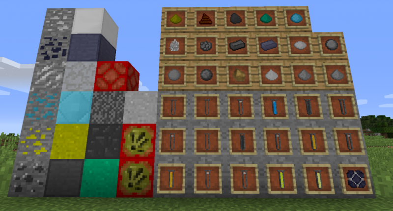 Blocks and items