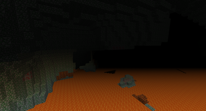 Use mossy cobblestone  and a shadow like the nether portal to be here