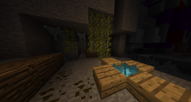 Goldiamond Universe 2. Between Cretian and Brimstone The new "Cave" plant and the "Ghost fire"