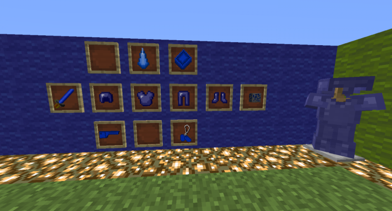 Blue Ether Blue is stronger than red ( Any one of the four armor peices gives Water breathing, great for exploring a water monument)
