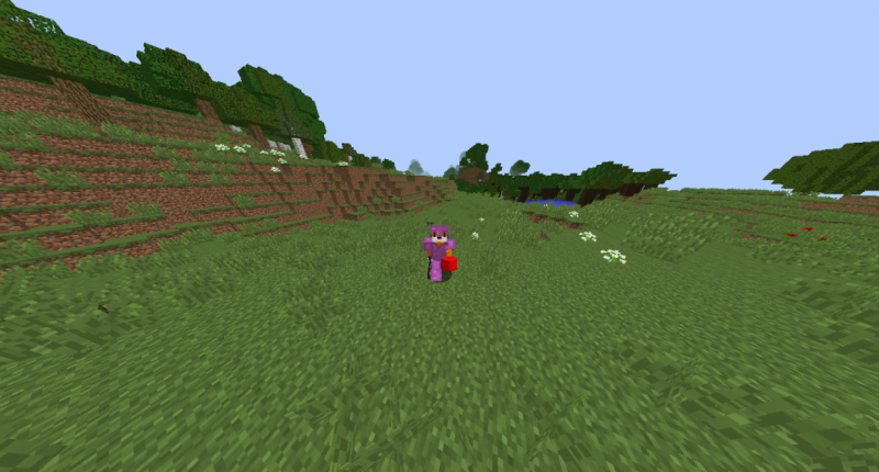 It isn't really helpful, but this is Minecraft... Magenta Armor - Buffed clothes