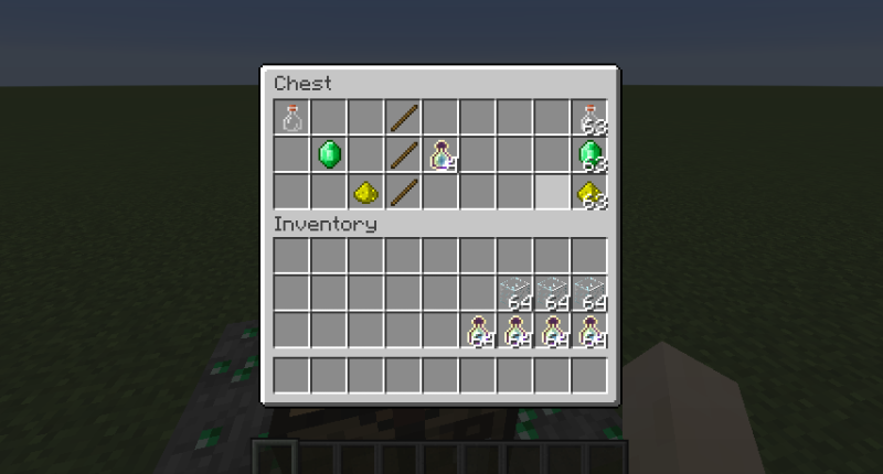 How to craft four bottle o' enchanting!