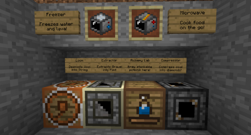 Current Version: BMod v2.0.1 Six new unique machines that will help you expand your base of operations!