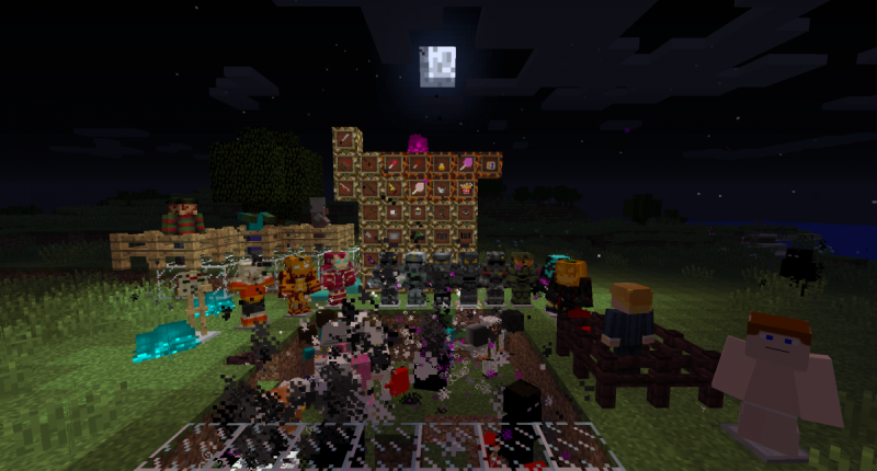 lots of mobs and more