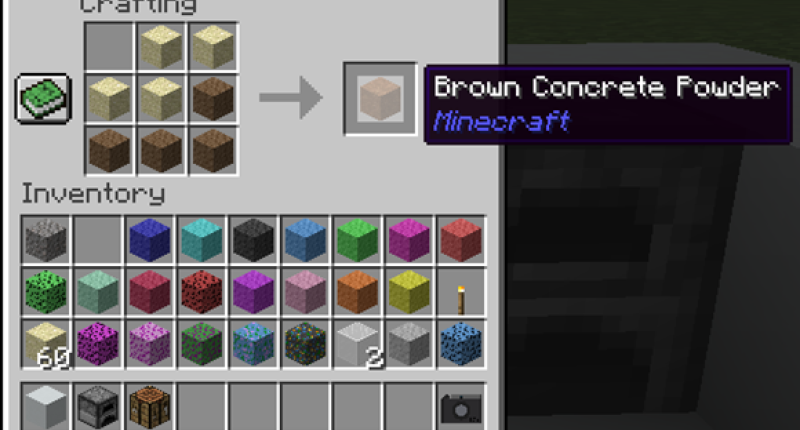 Crafting Concrete Powder from Colored Gravels