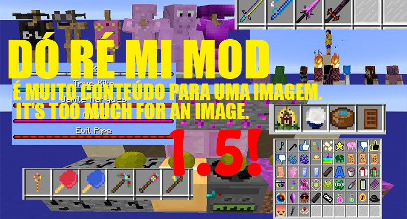 Finally, 1.5 is here! With MANY news! Finalmente, a 1.5 está aqui! Com MUITAS novidades!