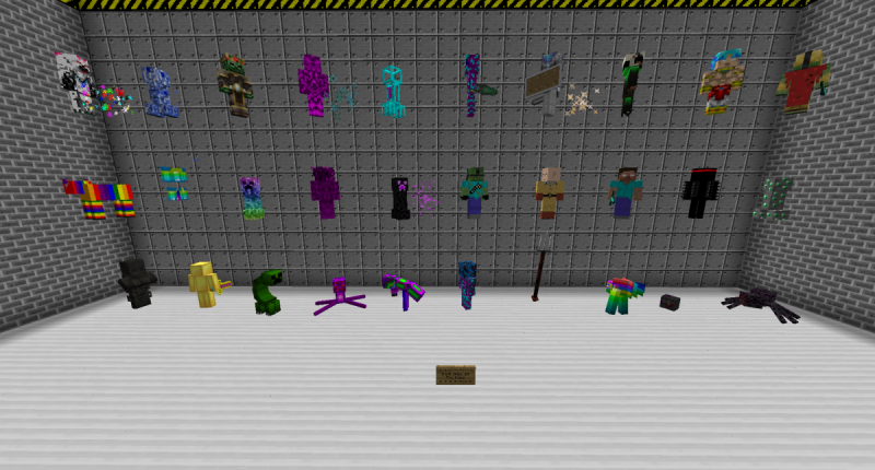 Mob Not showing all of them because there are too many mobs / bosses to show in one Picture