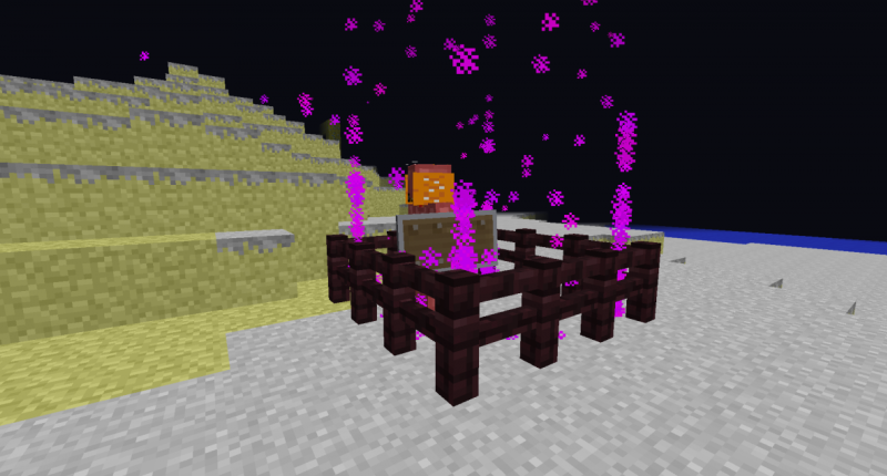 Rarely spawns in the Nether